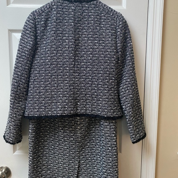 JCrew Women's 2piece Tweed Suit | Jacket SZ8 |Skirt SZ6 - Picture 3 of 6
